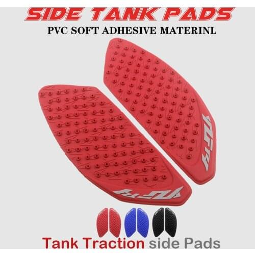 Motorcycle Anti slip Tank Pad Sticker Pad Side Gas Knee Grip Protector For for YAMAHA YZF R1 YZFR1 YZF-R1 2006-2007