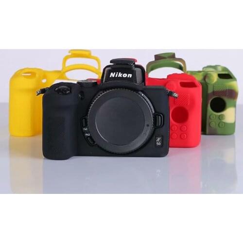 Camera Soft Silicone bag Rubber Protector Skin Case for nikon Z50