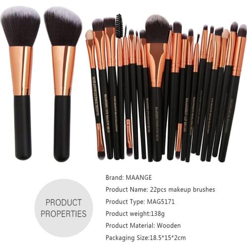 20pcs/set Makeup Brush Set Tools Wool Brushes Kits