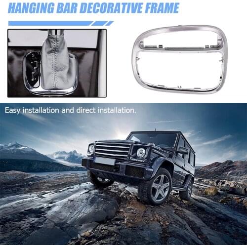 Outdoor Center Shifter Trim Cover Bezel Personal Cars Parts Decoration for Mercedes Benz C Class W203 Before 2007