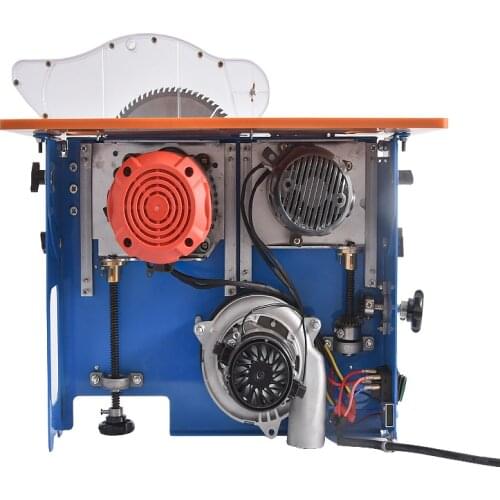 Multi-function Woodworking Table Saw Open-type Dustless Mother-child Saw Liftable Oblique Cutting Table Saw 220V 6000rpm