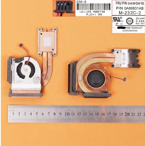 New Laptop Cooling Fan for Lenovo Thinkpad T420S (Integrated graphics,Heatsink ,Original,Some Scratches PN:0A66831AB