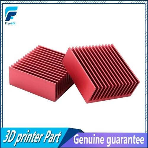 2pcs 3D Printer Parts Heat Sink MOS Module Heatsink 50x50x20mm For Ramp1.4 TEVO MOSFET Board 3D Printer Parts