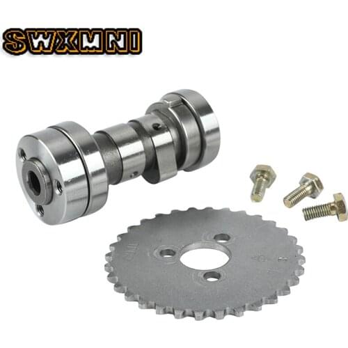 Lifan 125cc Motorcycle Camshaft and 32T Cam Sprocket For LF 125cc Horizontal Engines Dirt Pit Bike Monkey Atv Quad Go Kart Parts