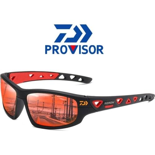 Daiwa 2021 New Polarized Sunglasses Outdoor Sports for Cycling Windproof Mens Fishing Sunglasses Hiking Fishing Glasses 881