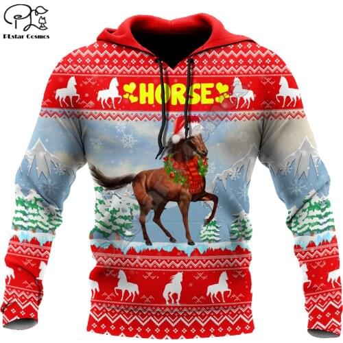 PLstar Cosmos Merry Christmas Santa Claus 3D Printed Hoodies Sweatshirts Zip Hooded For Men And Women Casual Streetwear Style-39