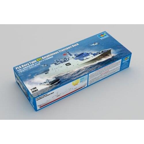 Trumpeter 06726 1/700 PLA Navy Type 071 Amphibious Transport Dock - Scale Model Kit
