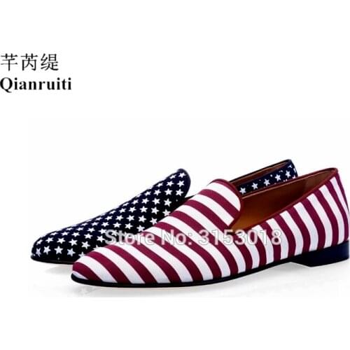 Simple design Comfortable Footwear Men Casual Shoes Daily Friends Gathering Cotton Fabric Male Shoes