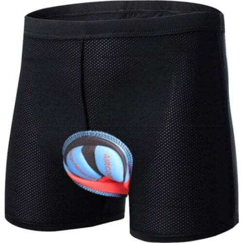 Cycling Shorts Women Men 3D Silicone Cotton Bicycle Saddle Padded Underwear