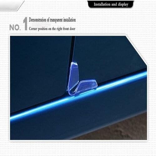 Car Door Edge Protection Car Door Protector Anti Collision Car Styling PVC For Chevrolet cruze aveo captiva trax epica spark
