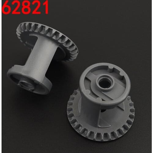 10PCS 62821 Differential with Inner Tabs and Closed Center-28 Bevel Teeth Building Block Bricks Accessories Parts MOC Build Toys