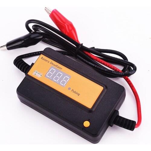 10pcs/lot Smart Clean Auto Pulse Car Battery Desulfator(Orange 4A) to Revive and Regenerate for Lead Acid Batteries