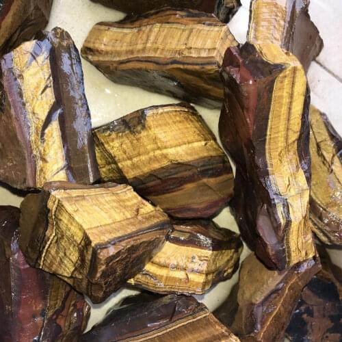 1 Pcs Rough Raw Golden Tiger Eye Rough Stones- Natural Crystals for Tumbling, Wrapping, Polishing, Reiki,Size 30-40mm