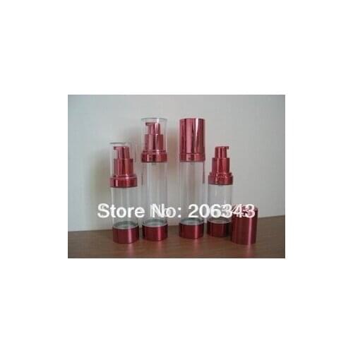 50ML airless plastic lotion bottle with airless pump used for Cosmetic Packaging