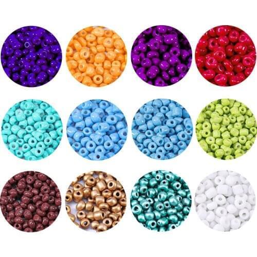 1000pcs/lot 2.5/3/4mm Miyuki Beads Czech Glass Seed Beads Small Round Loose Bead For DIY Jewelry Making Earrings Bracelets