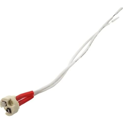 MR16/G4/GU5.3 Lamp Holder Ceramic Socket Base With Hight quality Silicon Cable for LED and halogen lamps Free Shipping