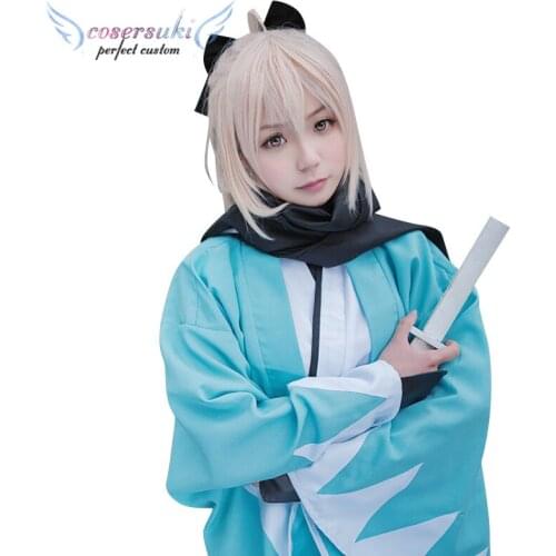 FGO Fate/Grand Order Okita Souji saber Headwear for Cosplay Costume Halloween Carnival Costume