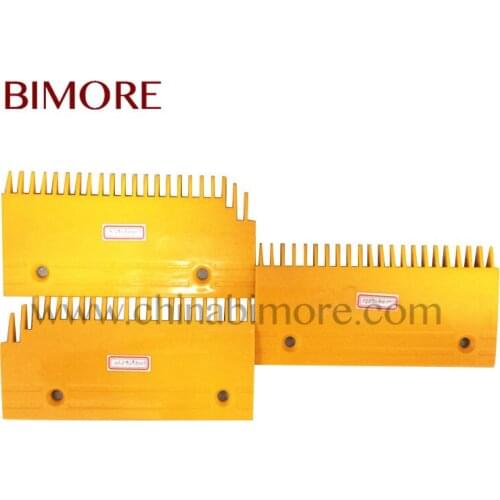 20PCS BIMORE Escalator Comb Yellow Plastic 0129CAE001 0129CAF001 0129CAD001 use for Fujitec 22T
