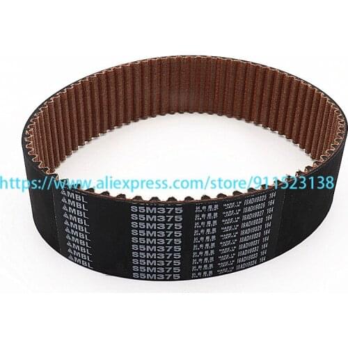 Good Quality Tajima Embroidery Machine Spare Parts Genuine Japanese MBL Trimming Belt S5M 375 Width 30mm