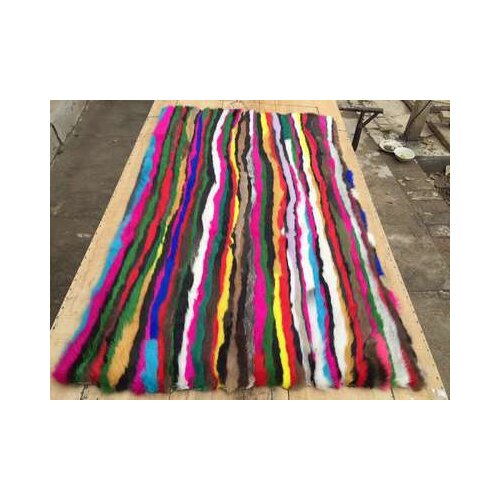Quality mink fur blanket clothes plates DIY rawl fur materials clothes parka lining fabric