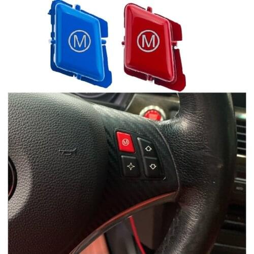 Car Steering Wheel M Mode Button for BMW 3 Series M3 E90 E92 E93 2007-2013 Auto Accessories Switch Peplacement Cap Sports