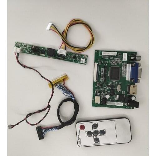 Kit for LTN133AT09-R02/R03/R04/R06/W01 LTN133AT09 1280x800 30pin Controller Board panel LED 2AV LCD HDMI-compatible VGA DIY LVDS