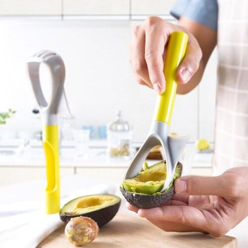 Multi Function Fruit Peeler Avocado Cutter Food Grade 3-in-1 Butter Slicer Convenient Shea Corer Separator Knife Vegetable Tool