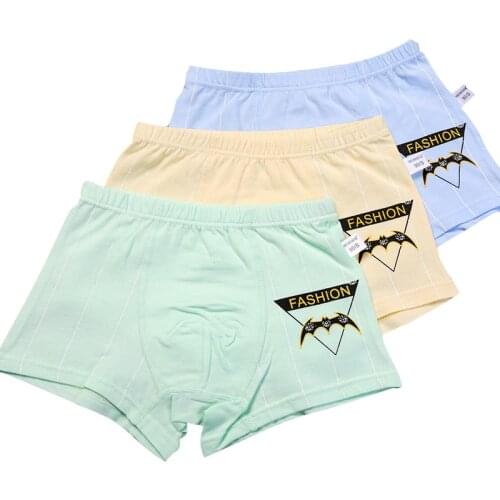 Boys Underwear Baby Boy Cotton Panties 3Pcs Cowards For Boy Cartoon Kids Colorful Boxer Children Underpants Briefs For Boys