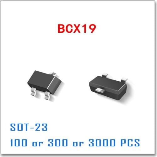 Original BCX19 100PCS 300PCS 3000PCS SOT23 SOT-23 High Quality