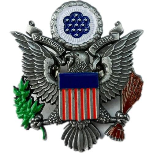 Seal of the President of the United States Presidential Eagle Badge Pin Silvery
