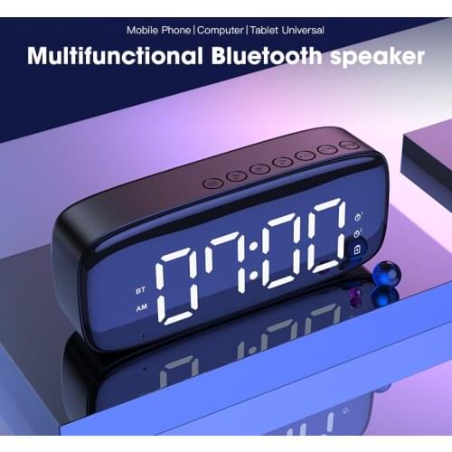 Protable Bluetooth Speakers Wireless Stereo Sound Subwoofer Column Multifunction Full Range Speaker with FM Radio Soundbar