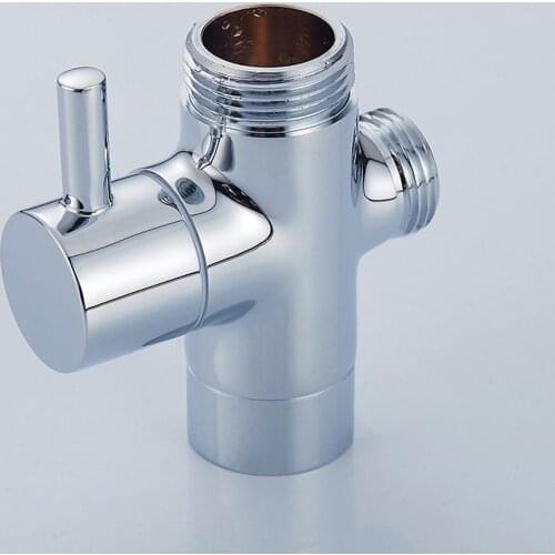 Bidet Sprayer Diversion Valve Connector Irrigation Silver For Diverter
