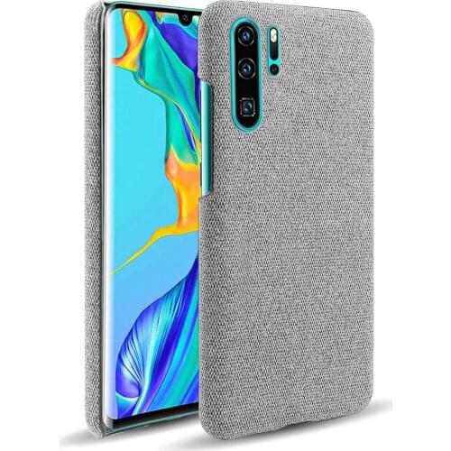 Cloth Cases for Huawei P30 Pro Case Slim Retro Cloth Hard Phone Cover for Huawei P30 pro P 30 pro P30pro Coque Capa