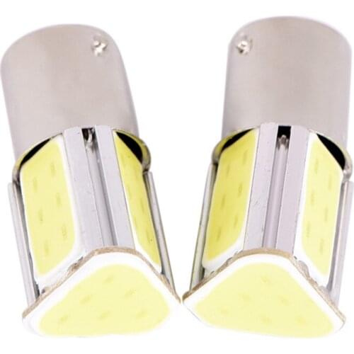 1PC 12V Auto 4COB 1.5W LED Car S25 Turn Signal Xenon Lamp Reverse Light External Light Brake Light