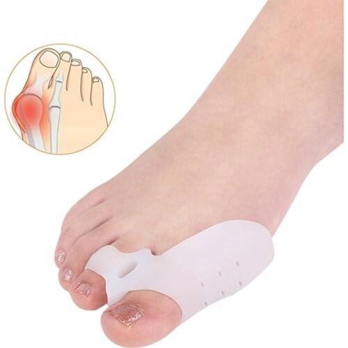 Arihol Gel Big Toe Bunion Corrector for Men Women Straightener for Treating a Hammer Overlapping Crooked Toe Hallux Valgus