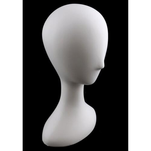 White Child Mannequin Head Bust For Wigs Jewelry Counter Store Or Salon Home