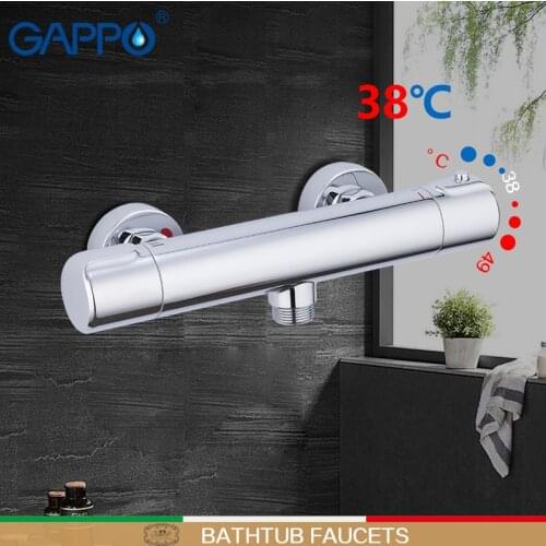 GAPPO bathtub Faucets thermostatic shower mixer bath shower for bathroom brass chrome faucet thermostat tap mixers