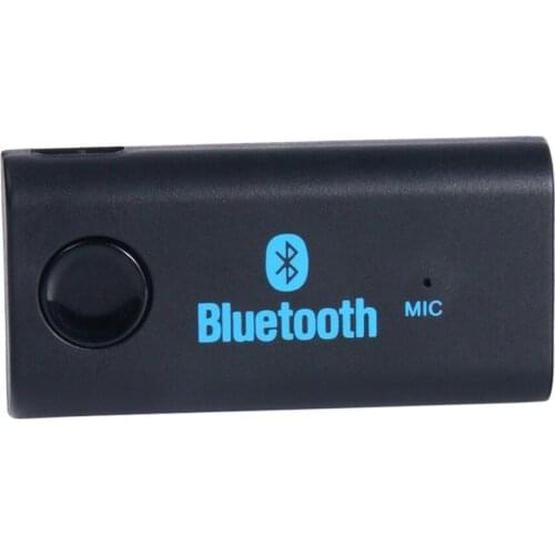 Hot Sale 3.5mm Wireless Bluetooth Audio Music Receiver Car A2DP Car Kit with Mic for Speaker Headphone MP3 Phone