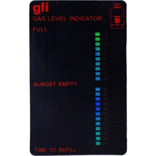 Fuel Bottle Level Indicator Household Bottle Level Gauge Reusable Caravan Temperature Measuring Stick Discoloration Test Card