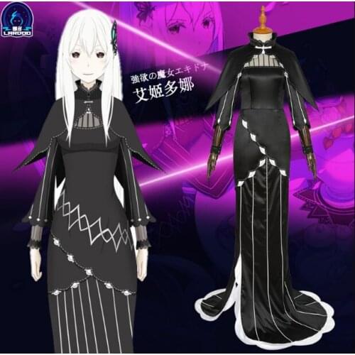 Re: Zero-Starting Life in Another World cos Desire Witch Echidna cosplay costume anime R