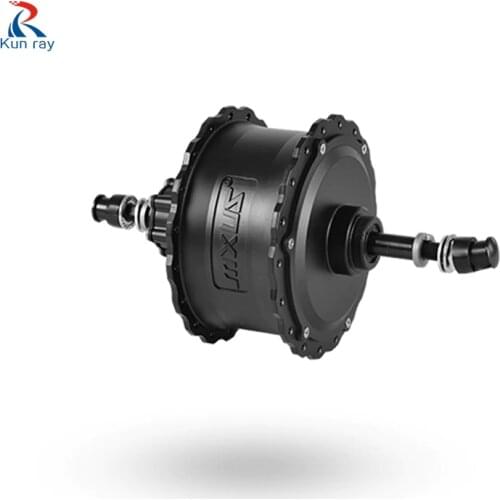 MXUS XF15FAT 48V 350W 750W Electric Fatbike Hub Motor, Rear Wheel Drive Snow Bike Brushless Gear Motor, E Bike Conversion Kit