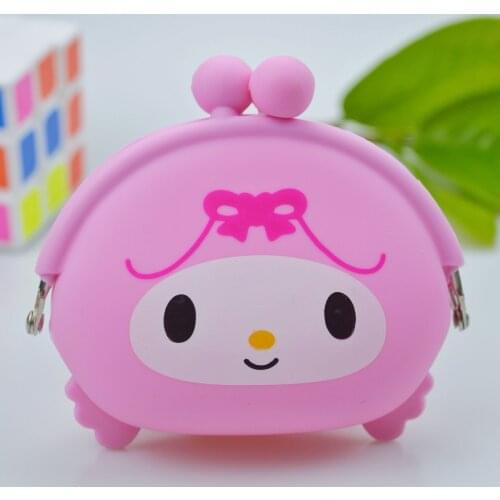 2019 New Fashion Lovely Kawaii Candy Color Cartoon Animal Women Girls Wallet Multicolor Jelly Silicone Coin Bag Purse Kid Gift