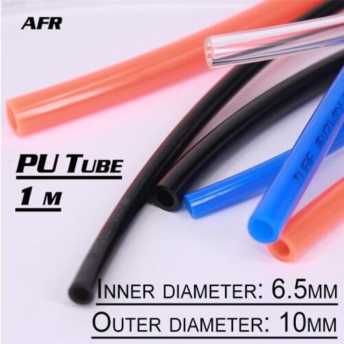 PU Tube PU10x6.5 10mmx6.5mm Air Hose Pipe Polyurethane Tubing OD 10mm ID 6.5mm high quality Pneumatic Component for Compressor