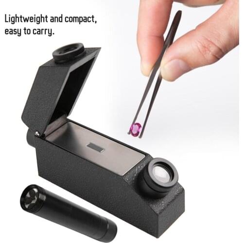 RHG181 1.30-1.81 Professional Jewelry Gemstone ldentification Gem Refractometer Jewelry Making Tool for Jeweler