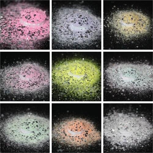 Wholesale Cute Nail Glitter Powder Sequins Powder For Nail Art Decoration Gradient Set ultra-fine Nail Glitter Free Shipping