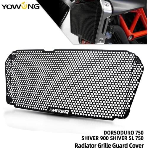 For Aprilia Shiver SL 750 2007-2017 Dorsoduro750 Motorcycle Radiator Grille Grill Protective Guard Cover Shiver 900 2018 2019