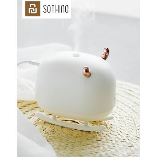 XIAOMI MIJIA SOTHING Air Humidifier Aromatherapy Diffuser USB Mini Portable Humidifiers Diffuser Atmosphere Night Light Cute