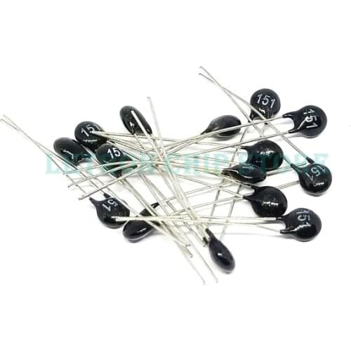 20pcs Thermistor Resistor NTC MF11-103 10K 47R-150K 100R 500R 1K 5K 100K 50K 470R 20K 47K 50R 30K 101 102 104 Thermal Resistor