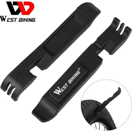 WEST BIKING 2Pcs Bicycle Tyre Tire Lever 3 in 1 Bicycle Repair Tools Chain Breaker Cutter Bike Tools Tyre Crossbar Tire Pry Bar