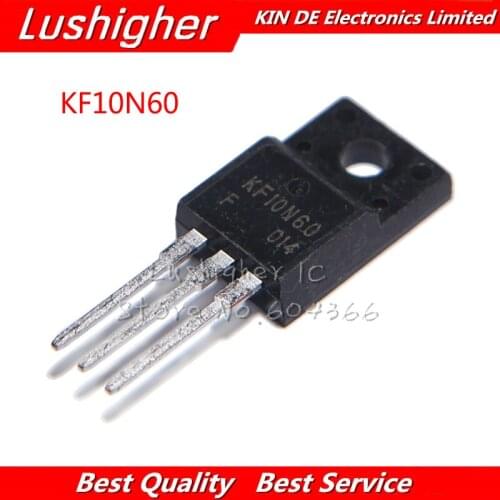 10pcs KF10N60 TO-220F 10N60 TO-220 TO220F 600V 10A Original